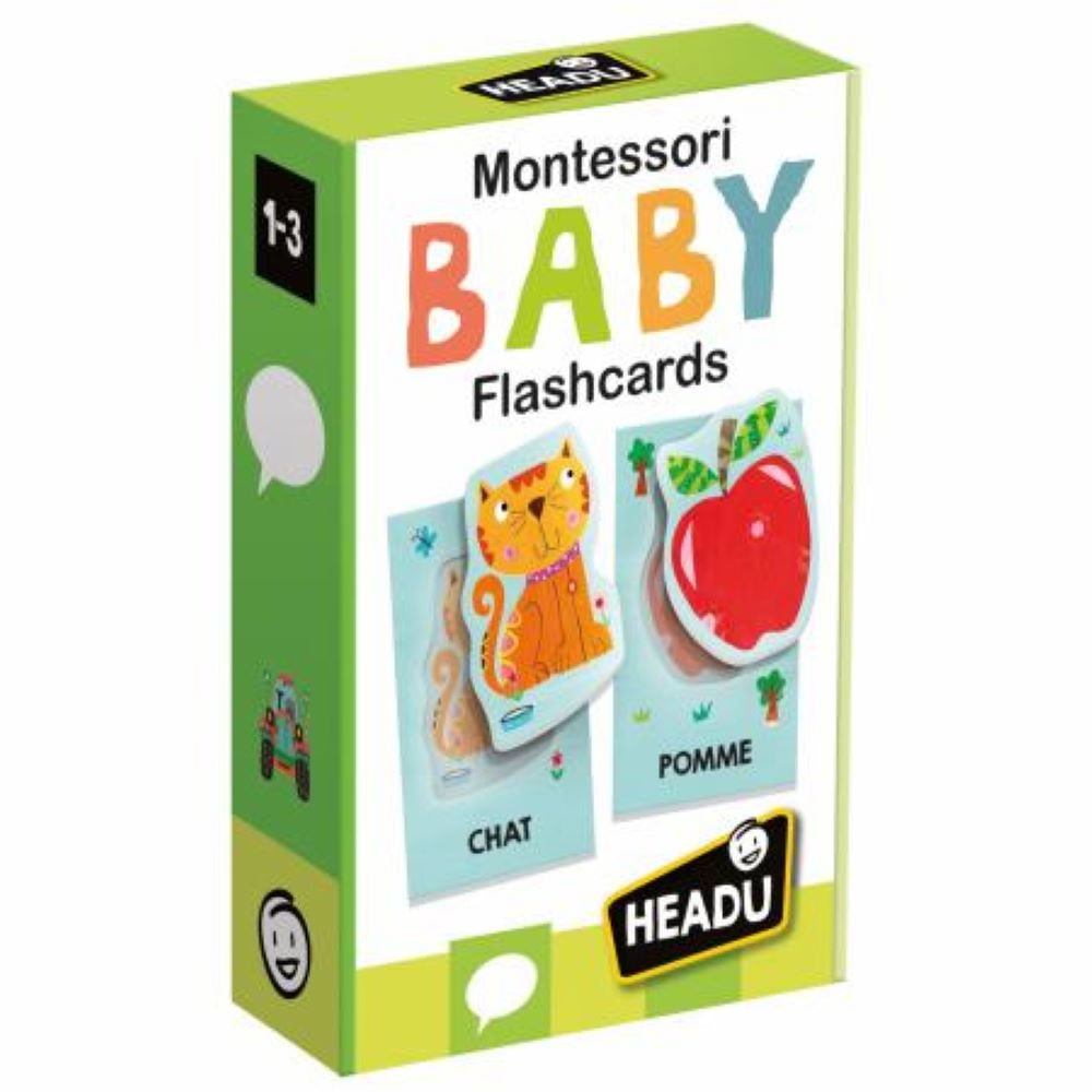 Baby Flashcards Montessori âge 1 à 3 ans