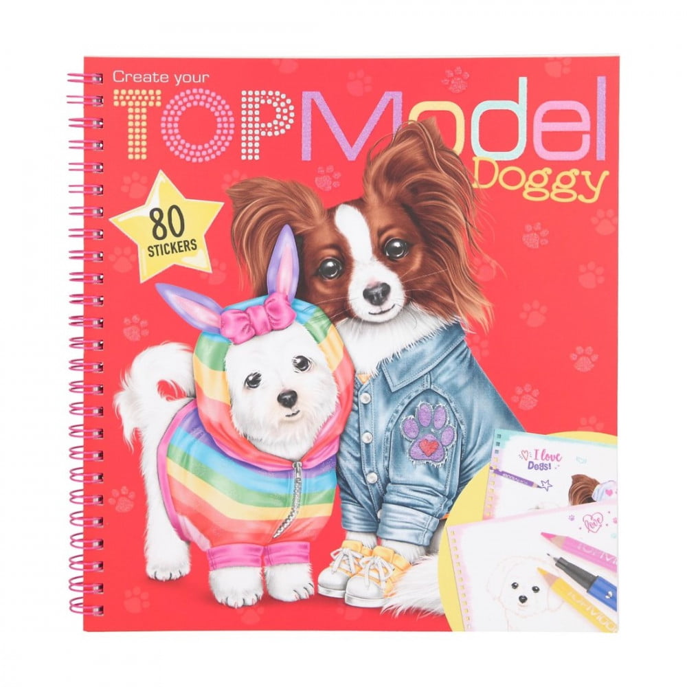 Coloriage TOPModel Doggy