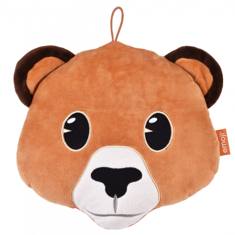 Coussin Animoji Ours brun
