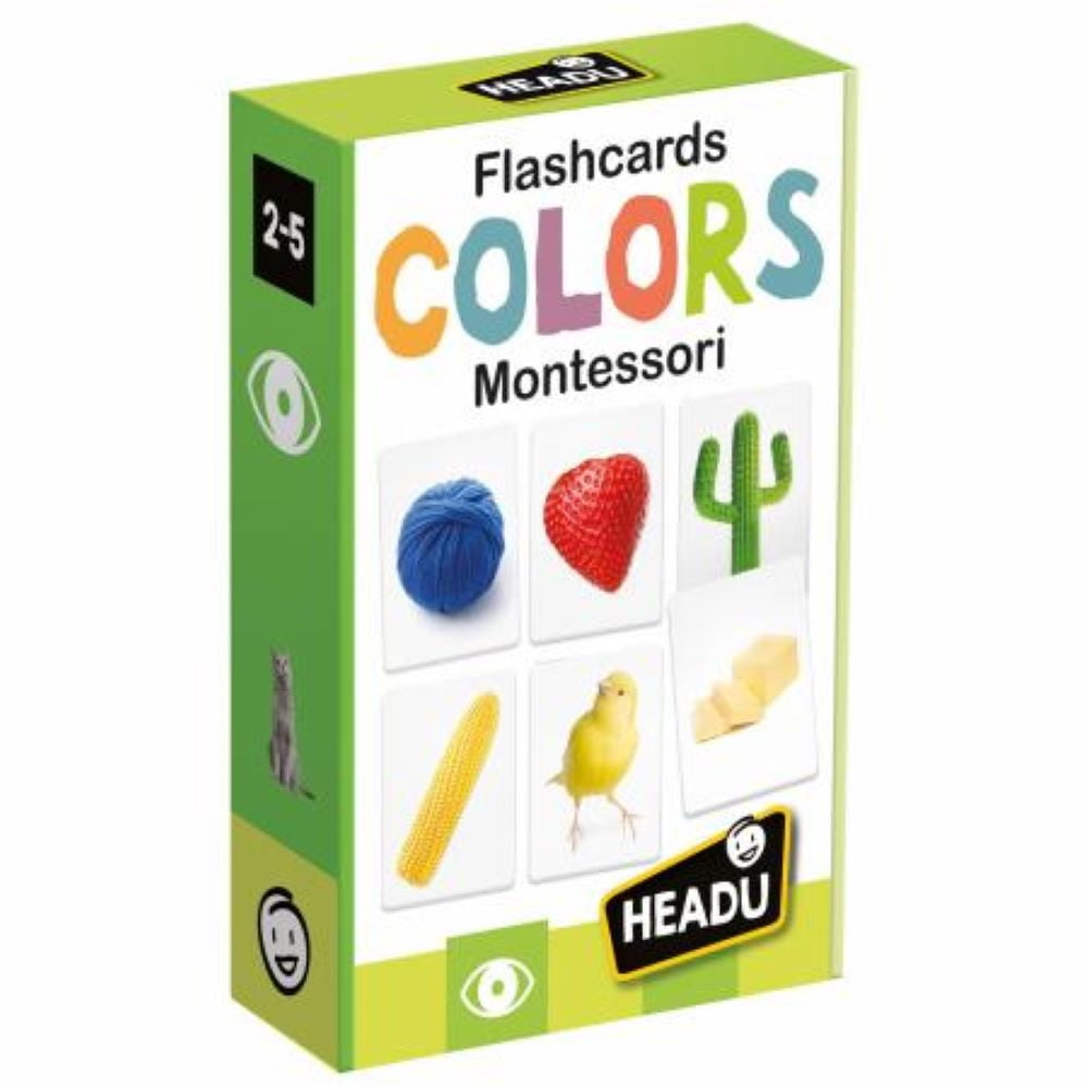Flashcards Colors Montessori âge 2 à 5 ans