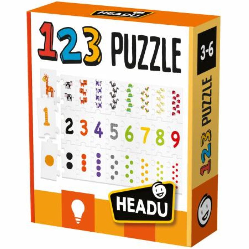 HEADU 123 Puzzle New âge 3 à 6 ans