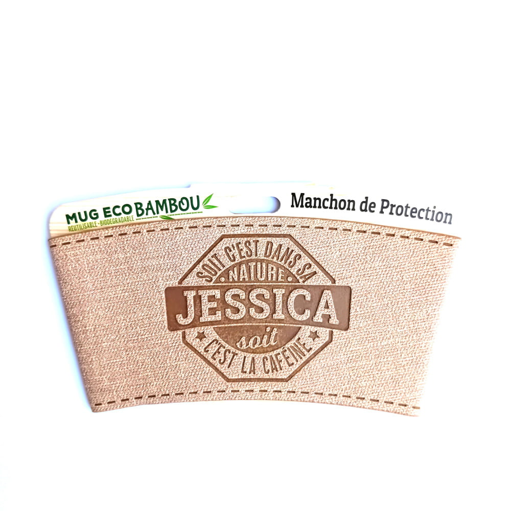 Manchon personnalisé prénom Jessica