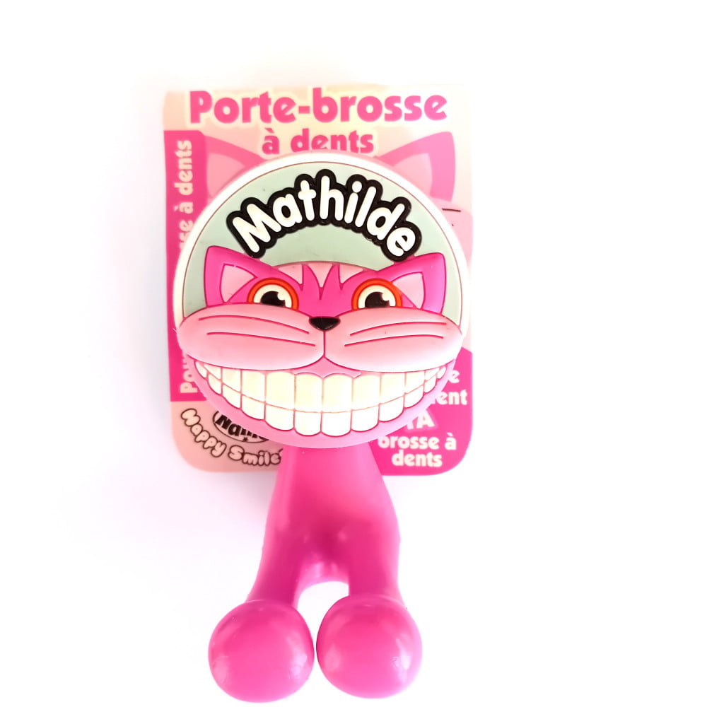Porte brosse à dents Prénom Mathilde