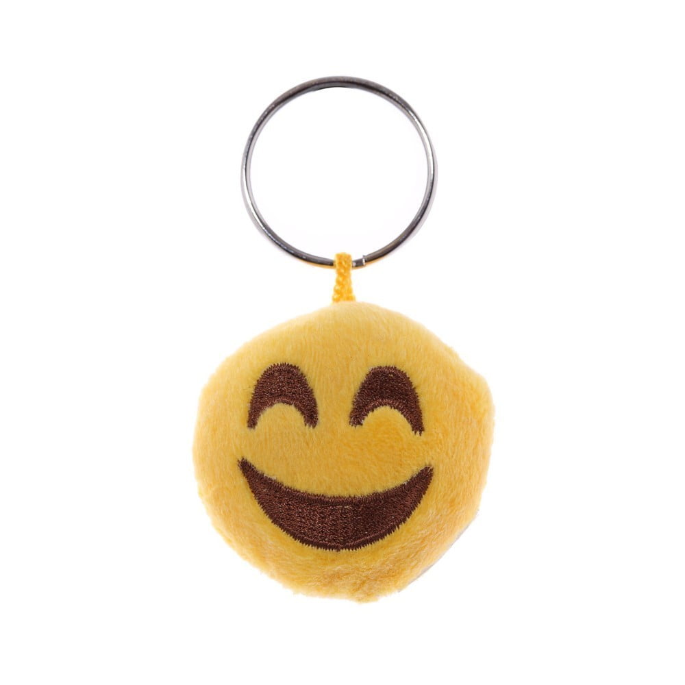 Porte Clés jaune sourire