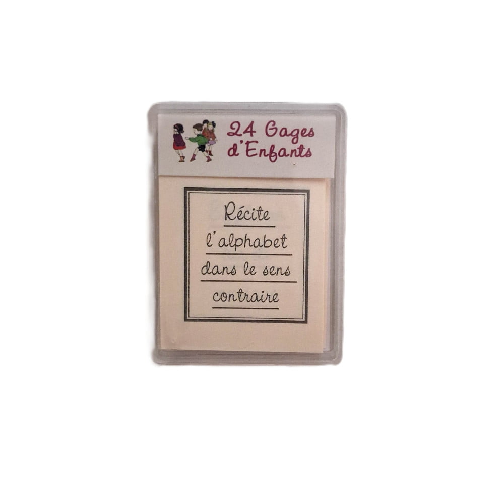 24 gages pour enfants – Jeu de poche amusant Marc Vidal