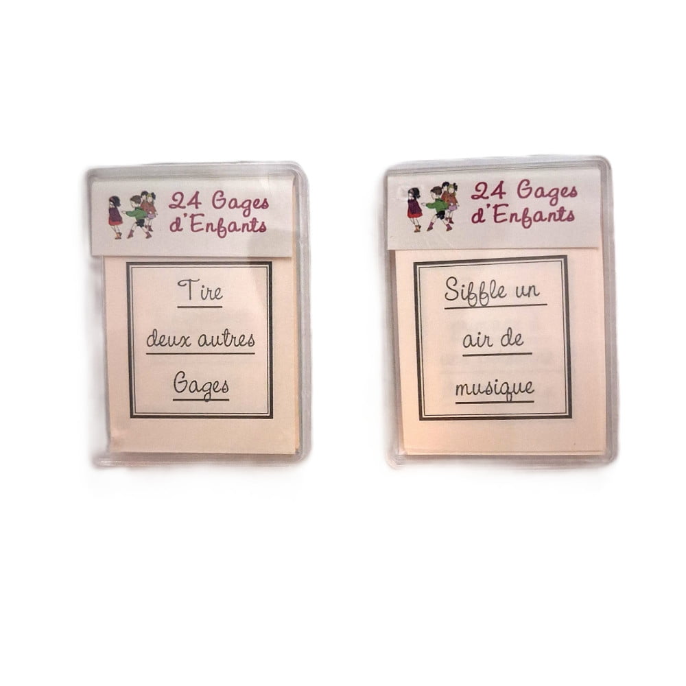 24 gages pour enfants – Jeu de poche amusant Marc Vidal