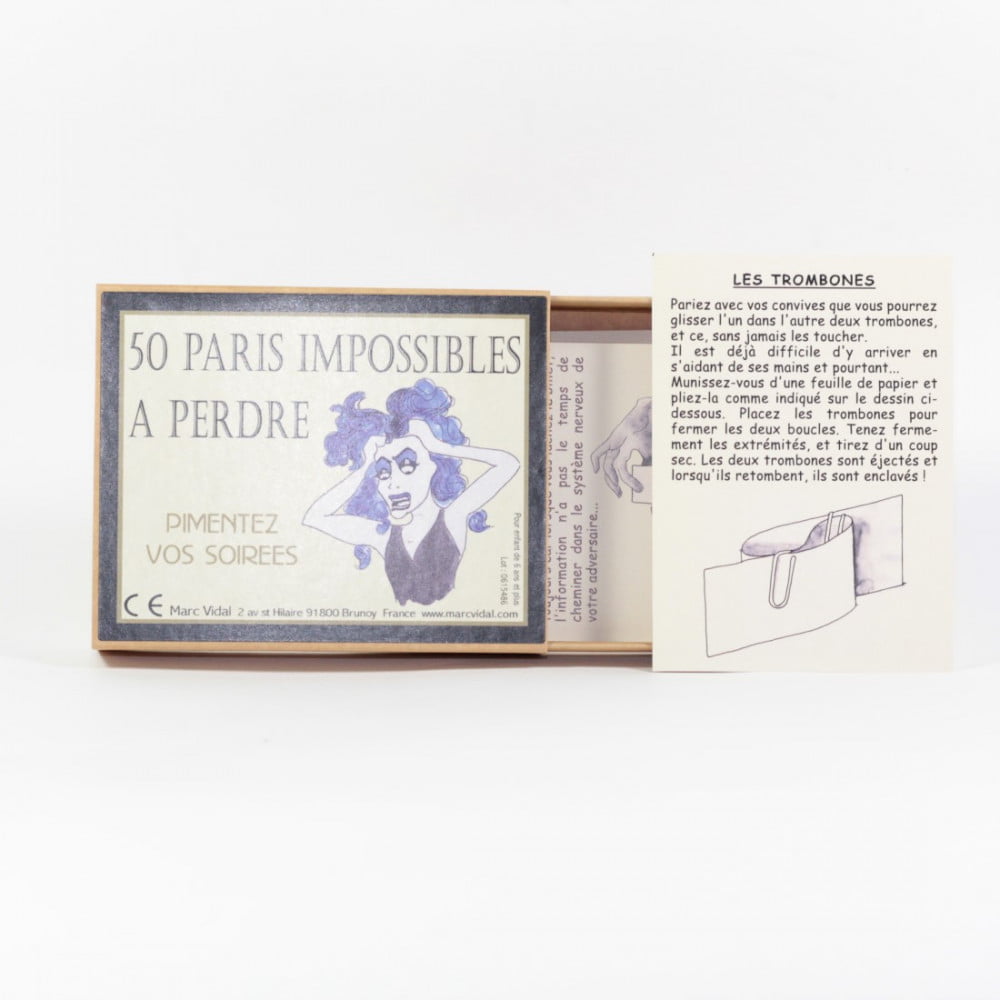 50 paris impossibles à perdre