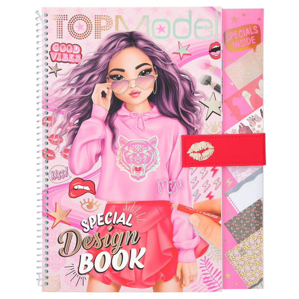 Album coloriage TOPModel Design Book