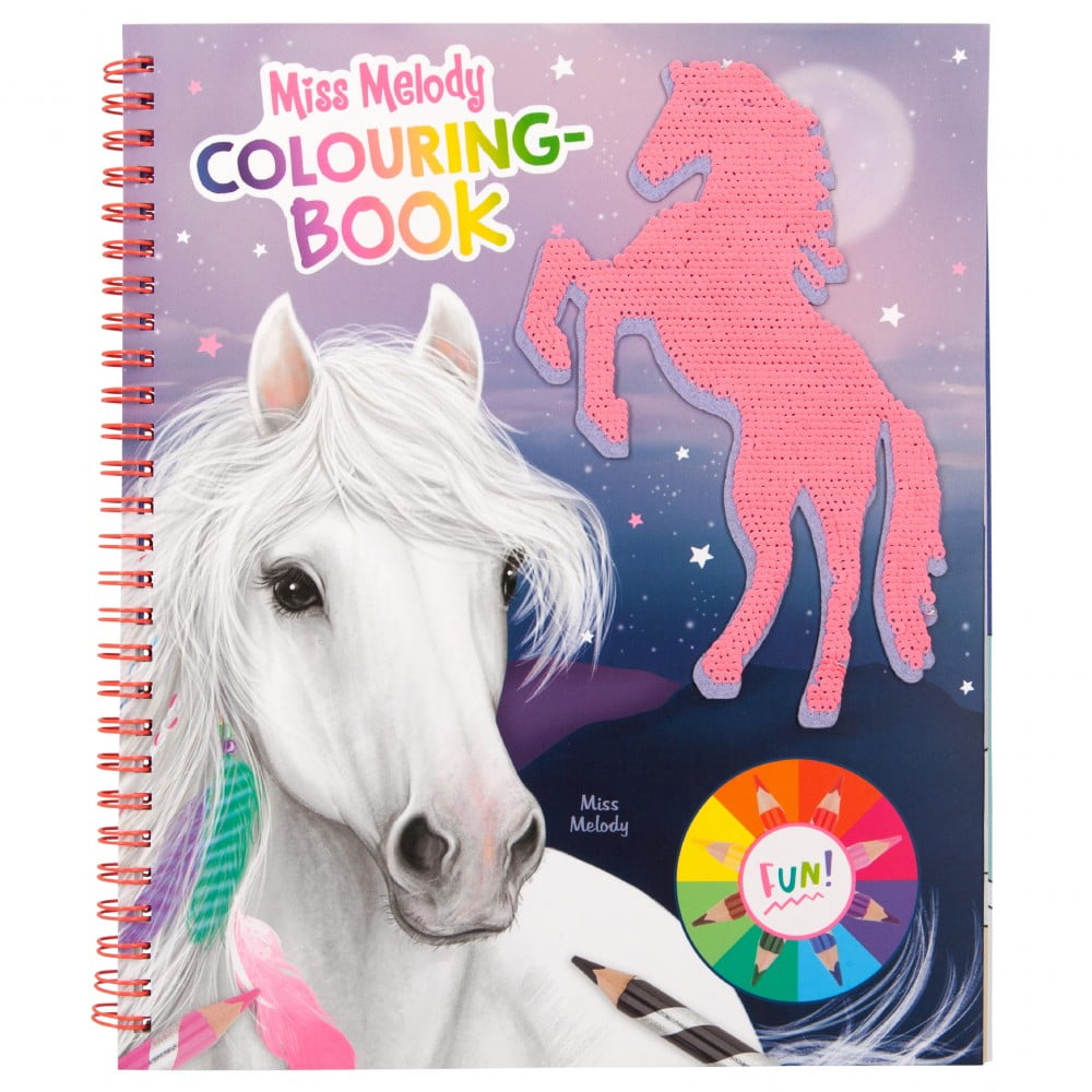 TOPModel Album Colouring Book Miss Melody