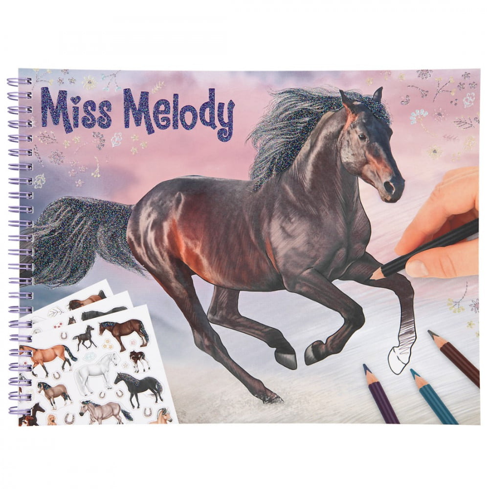 Coloriage Horse Miss Melody