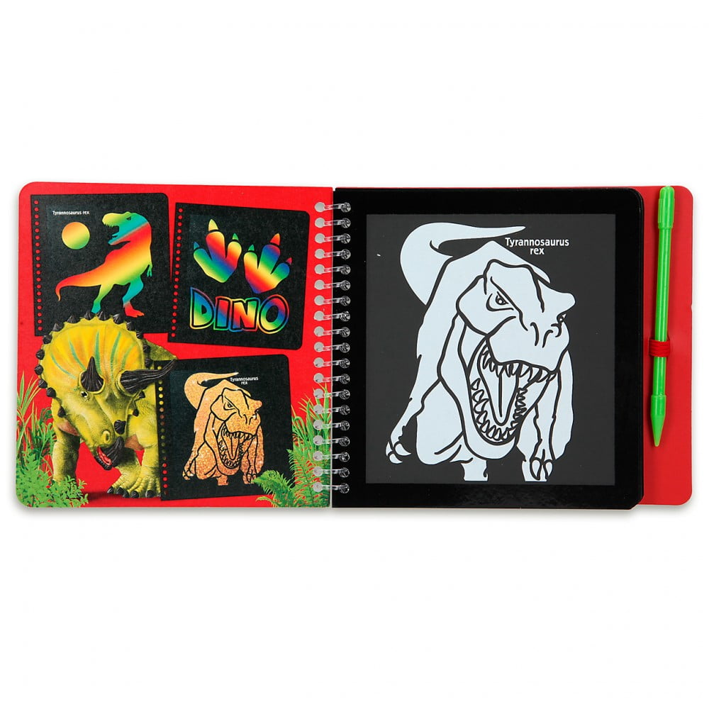 Album Mini Magic Scratch Dinos