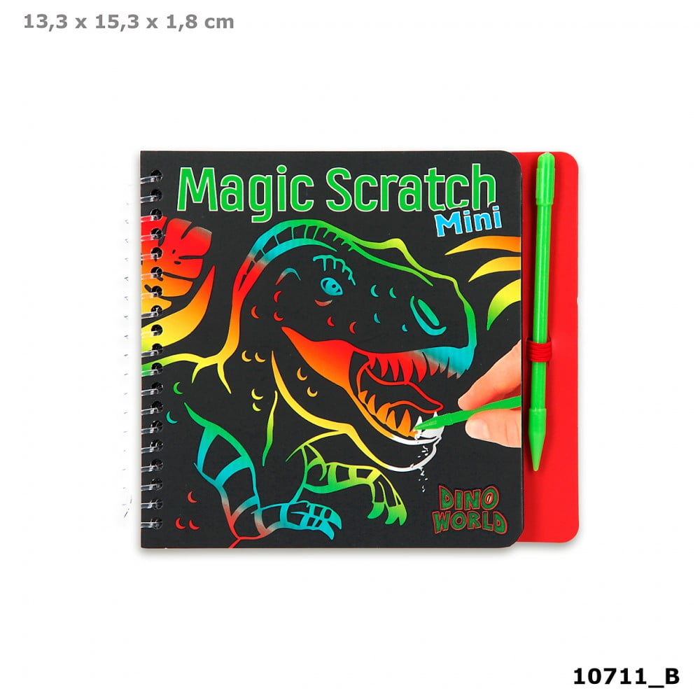 Album Mini Magic Scratch Dinos