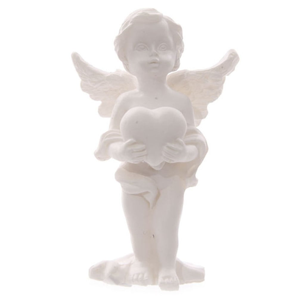 Ange debout avec coeur 