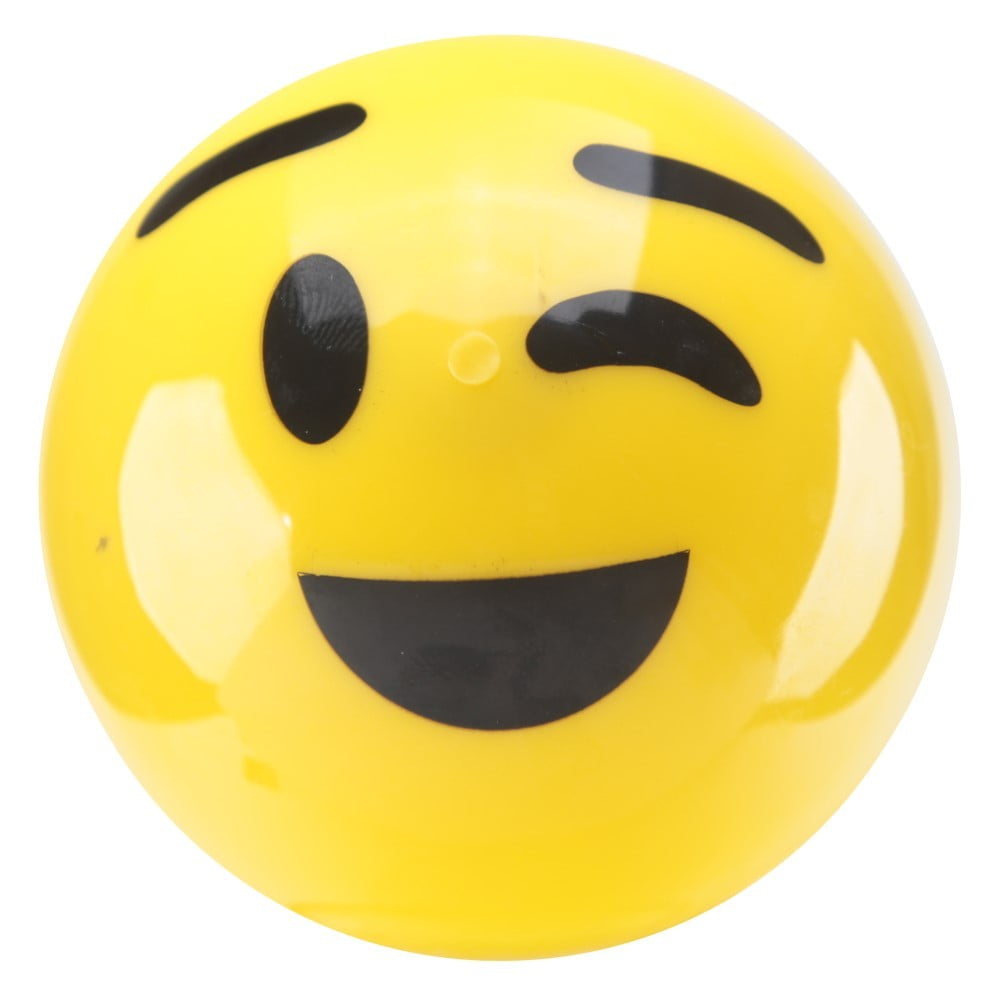 balle lumineuse rebondissante emoji clin d'oeil