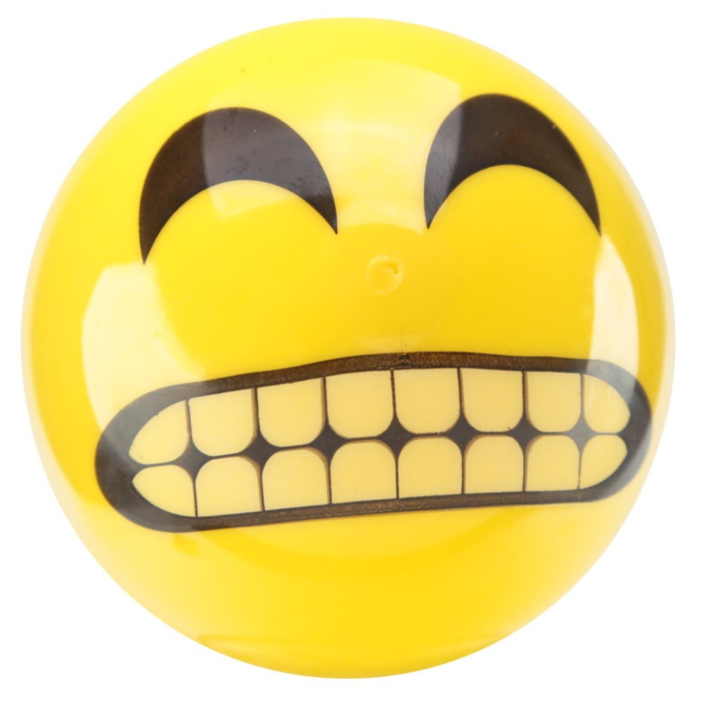 balle lumineuse rebondissante emoji grimace