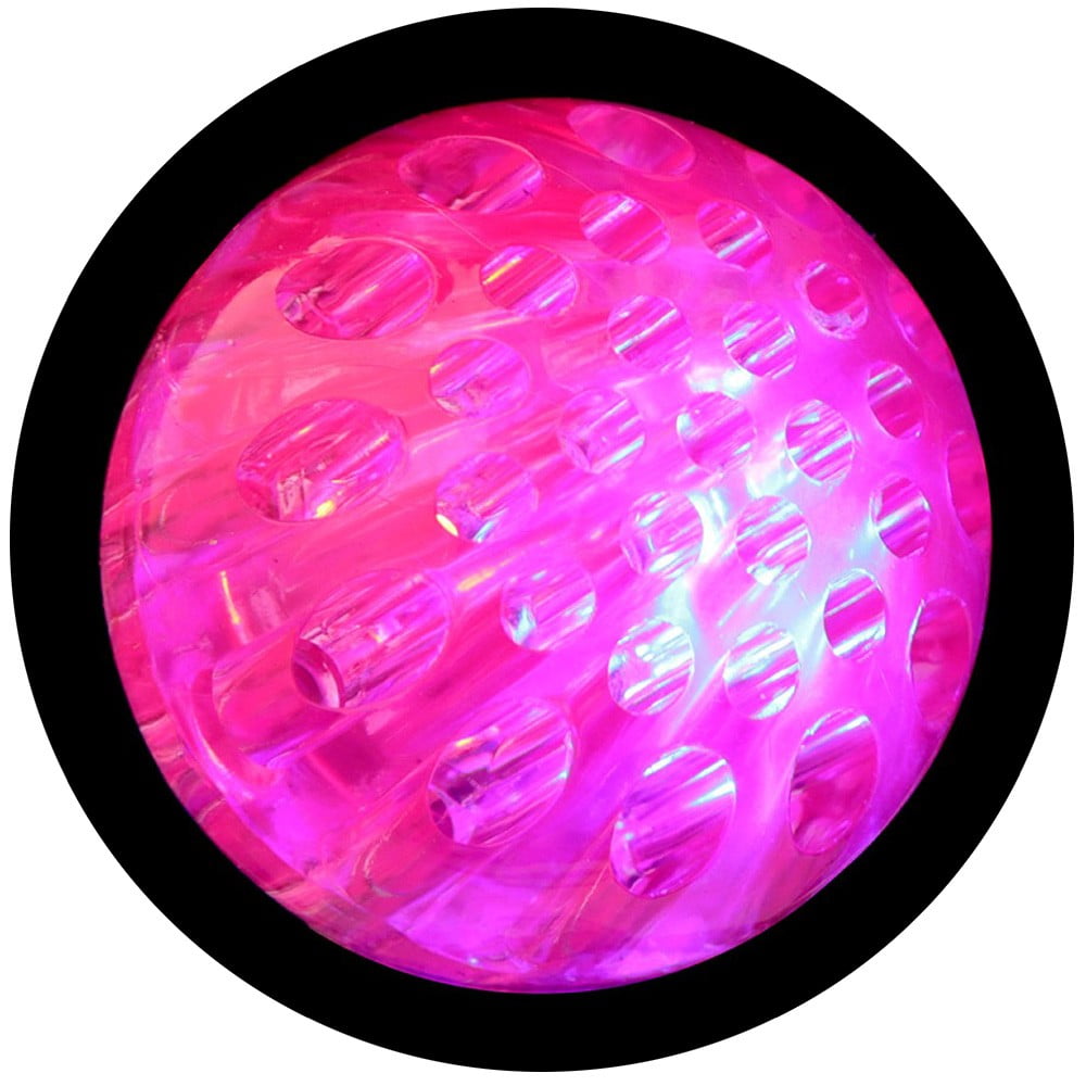 Balle rebondissante Lumineuse rose