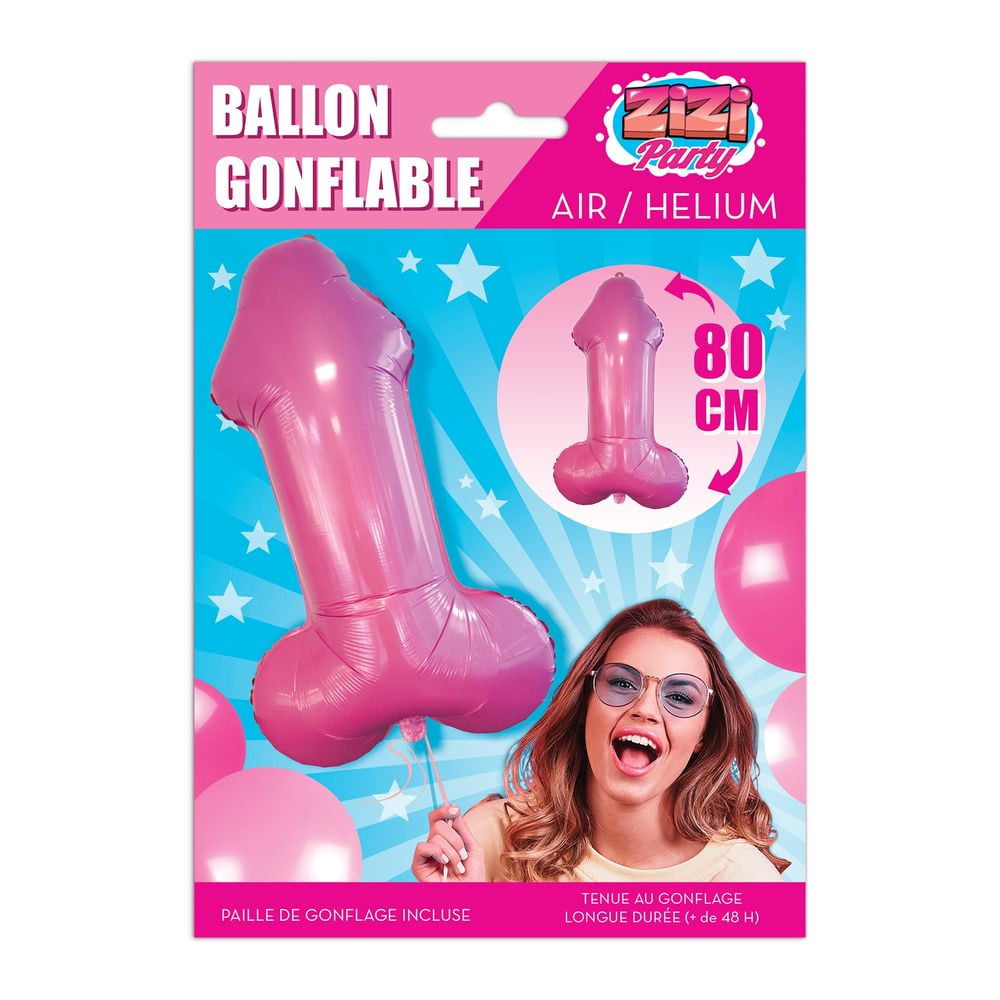 Ballon Metal Zizi