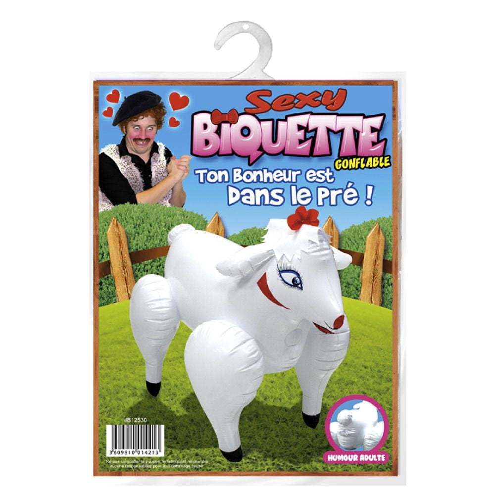 Poupée gonflable Biquette