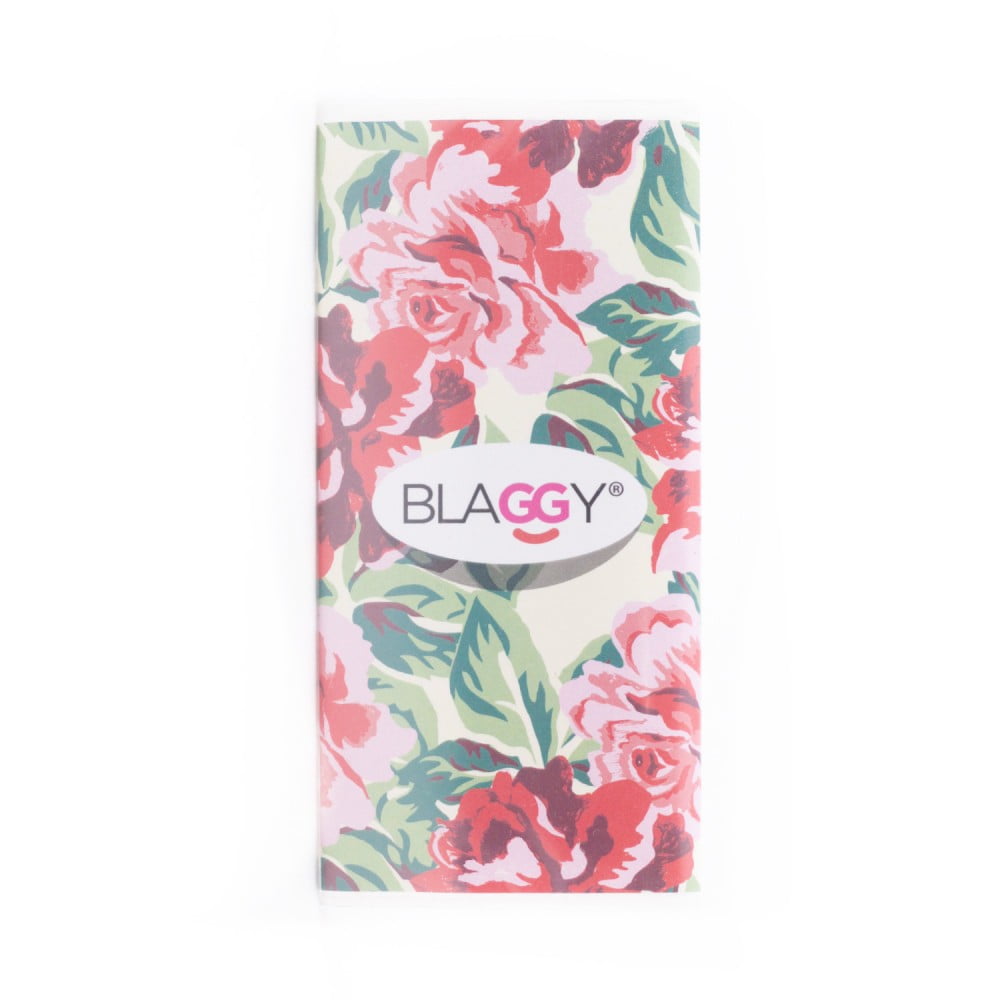 Blague à tabac fantaisie fleurs