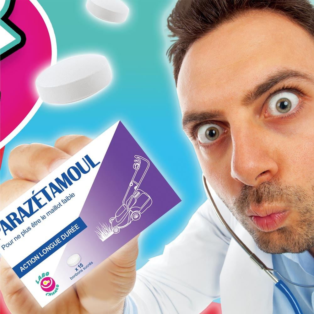 Boîte bonbon miracle Parazétamoul