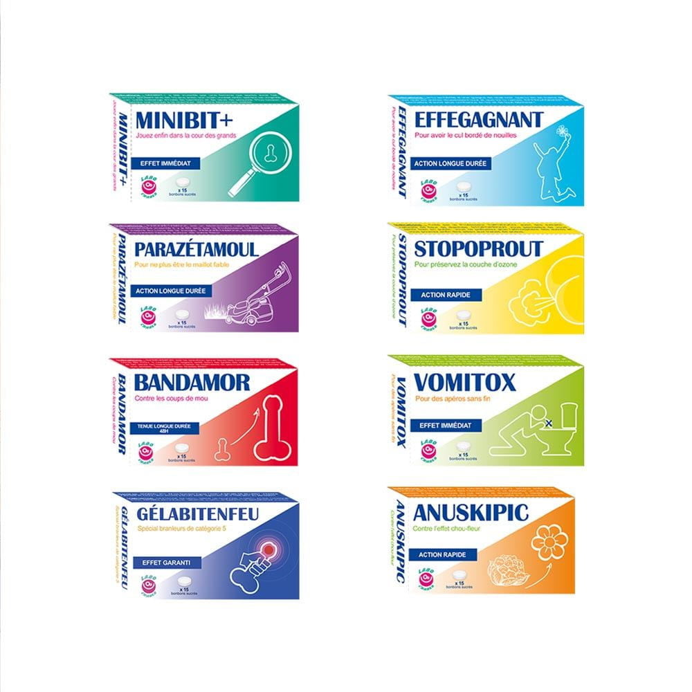 Boîte de bonbons miracles « DEMIMOL »