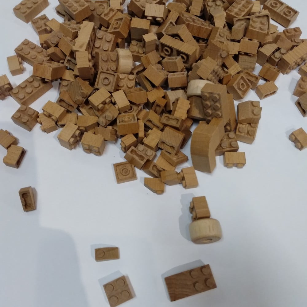 FabBRIX jeu en bois 17 pièces Monstres