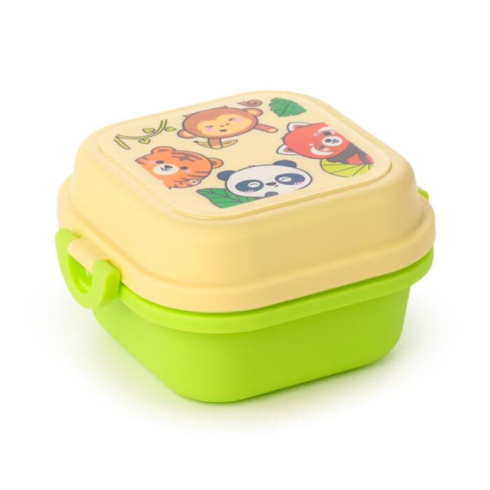 Boîte repas Bento compartimentée avec couverts – Adoramals