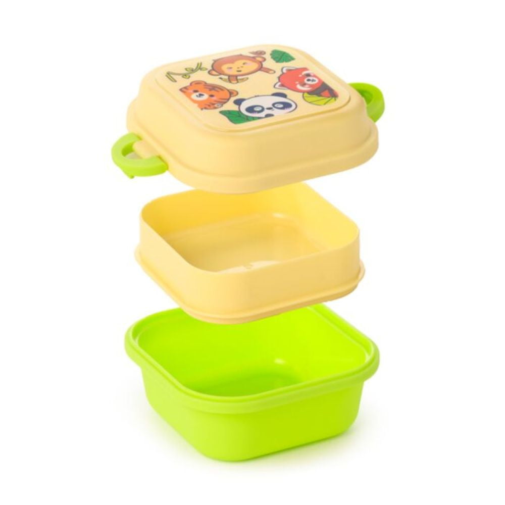 Boîte repas Bento compartimentée avec couverts – Adoramals