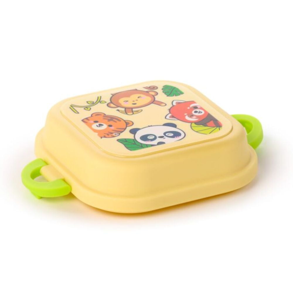 Boîte repas Bento compartimentée avec couverts – Adoramals