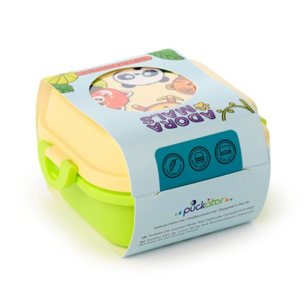 Boîte repas Bento compartimentée avec couverts – Adoramals