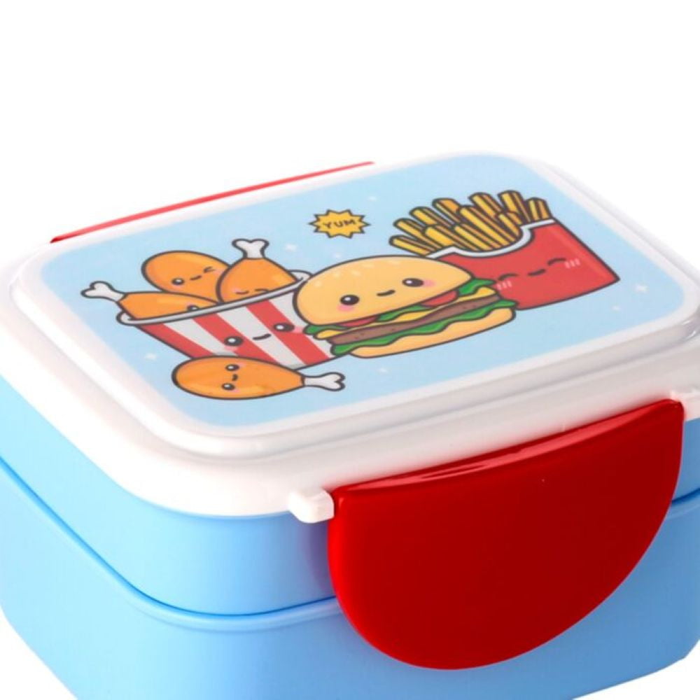 Boîte repas Bento compartimentée avec couverts – Foodiemals