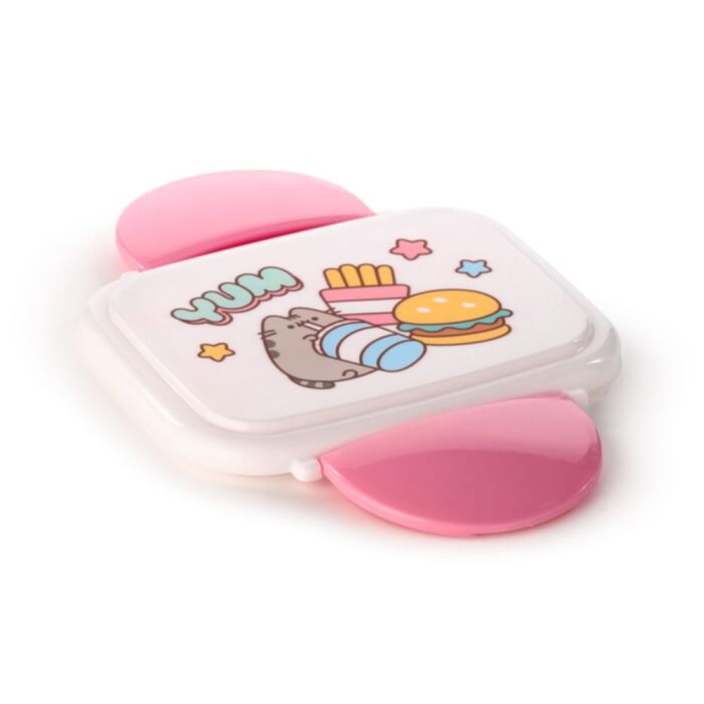 Boîte repas Bento compartimentée avec couverts – Pusheen le Chat Cœur