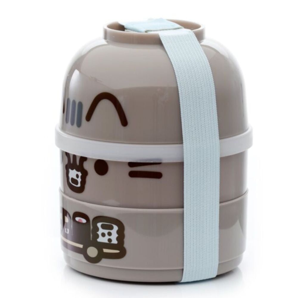 Boîte repas Bento ronde compartimentée Pusheen – Chat