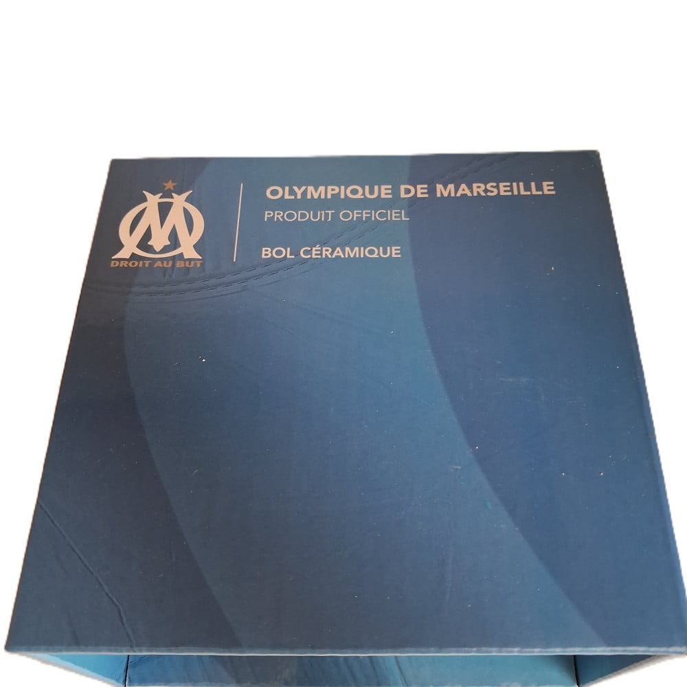 Bol Olympique de Marseille avec boîte cadeau