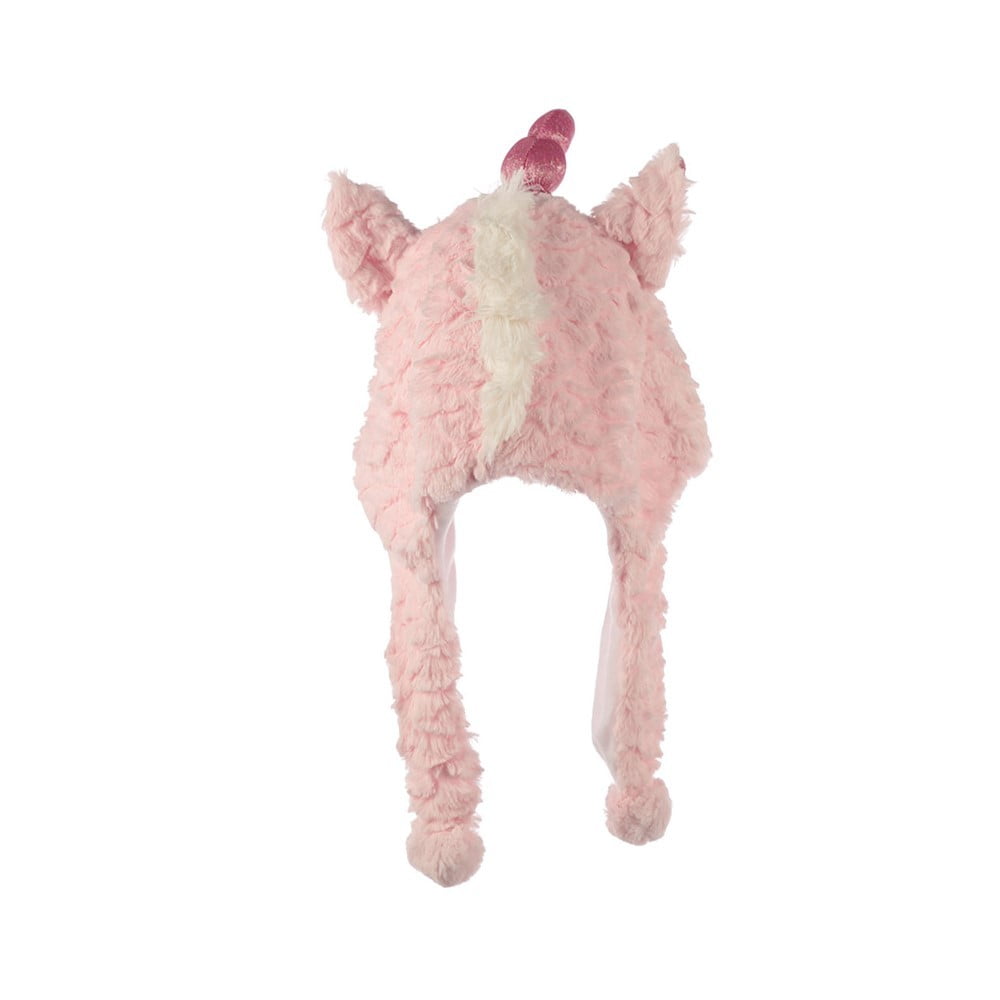 Bonnet peluché Licorne