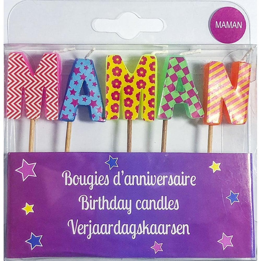 Bougie Anniversaire Maman