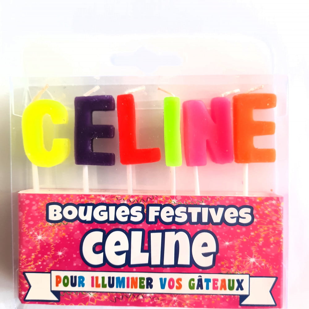 Bougie Prénom Céline