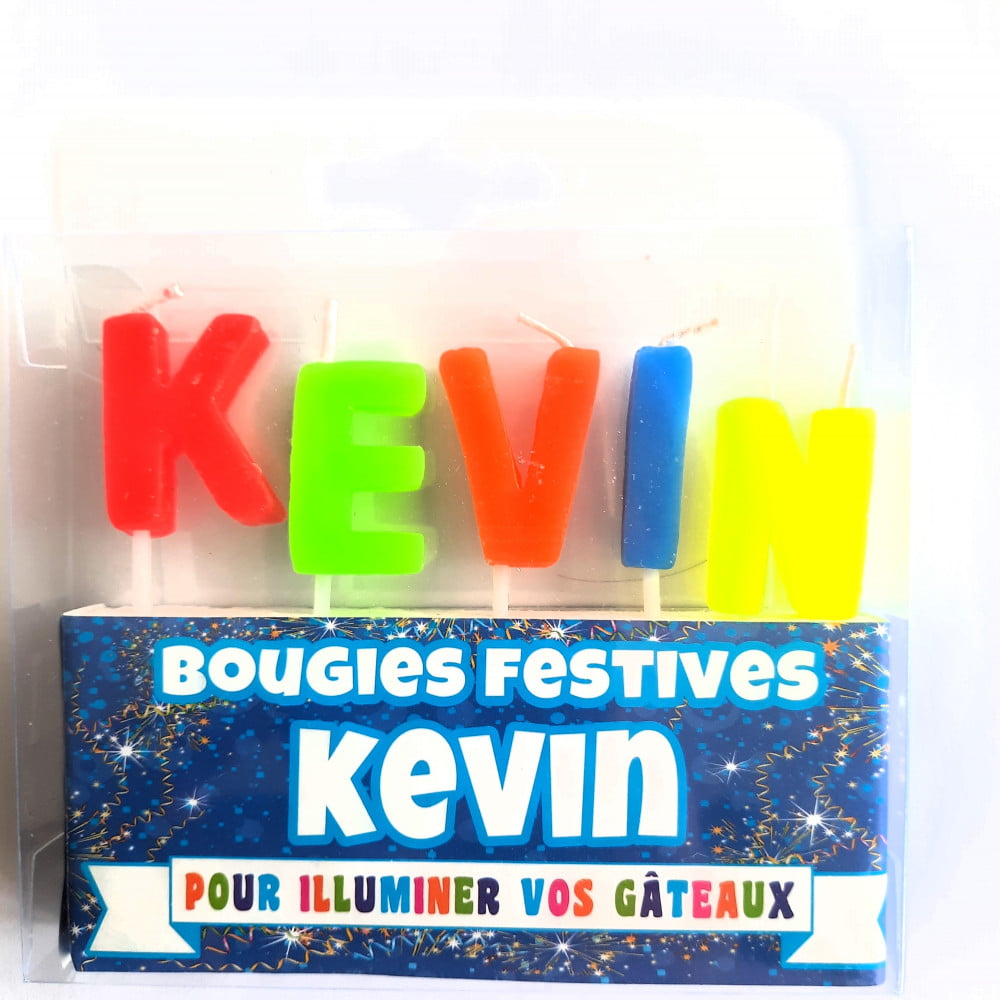 Bougie Prénom Kévin