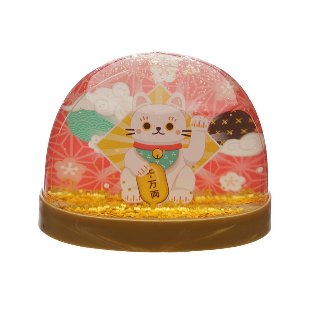 Boule à neige Maneki Neko