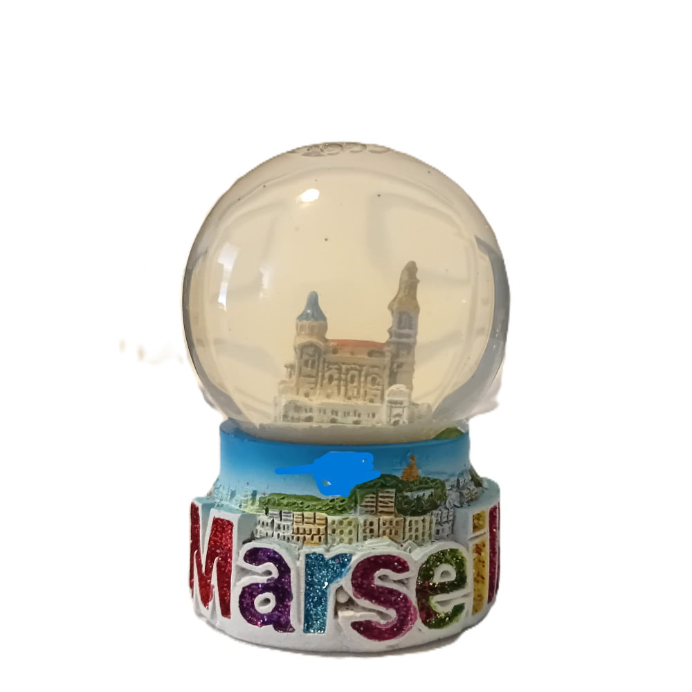 Boule à neige Marseille Petit modèle