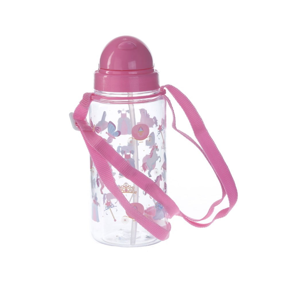 Bouteille Gourde Licorne Cordon et Paille