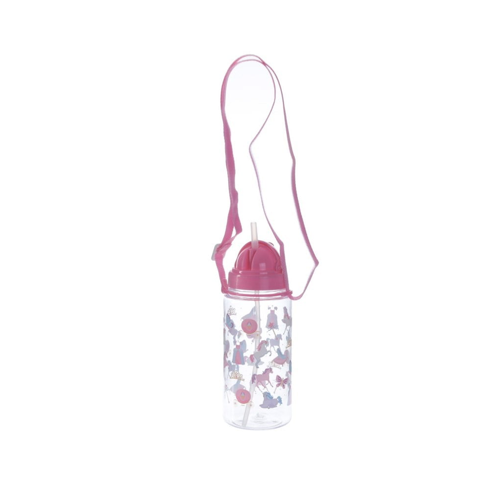 Bouteille Gourde Licorne Cordon et Paille