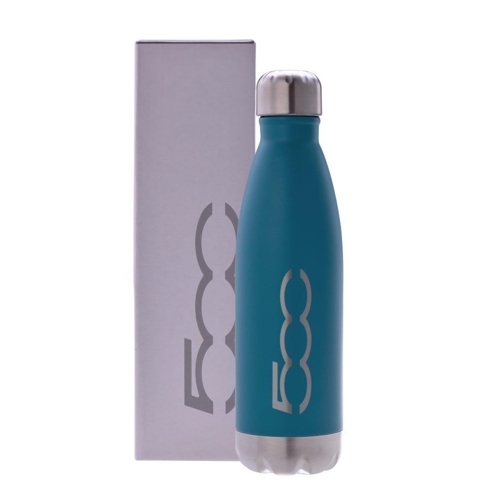 Bouteille isotherme Fiat 500 bleue