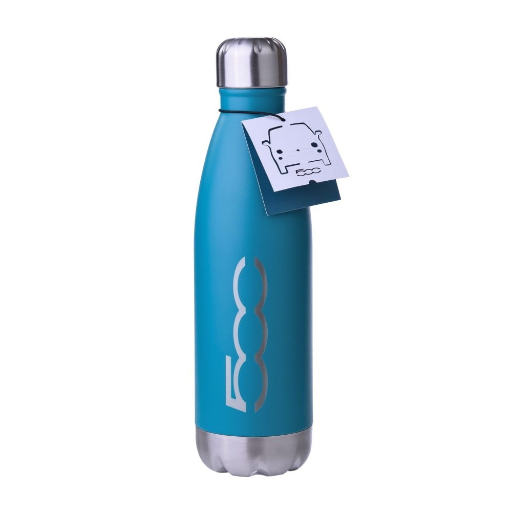 Bouteille isotherme Fiat 500 bleue
