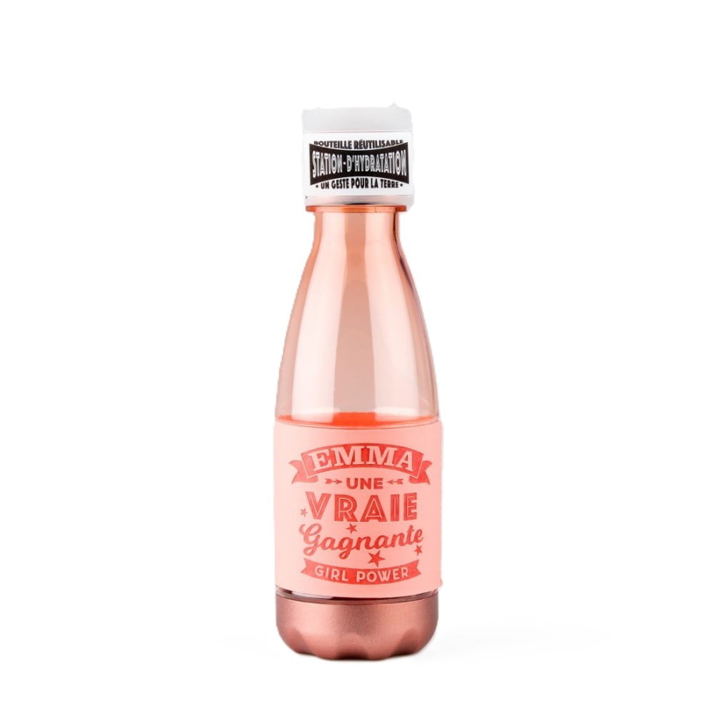 Bouteille réutilisable prénom Emma en PETG sans BPA