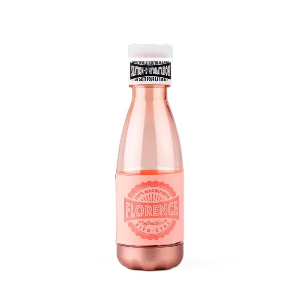 Bouteille réutilisable prénom Florence en PETG sans BPA