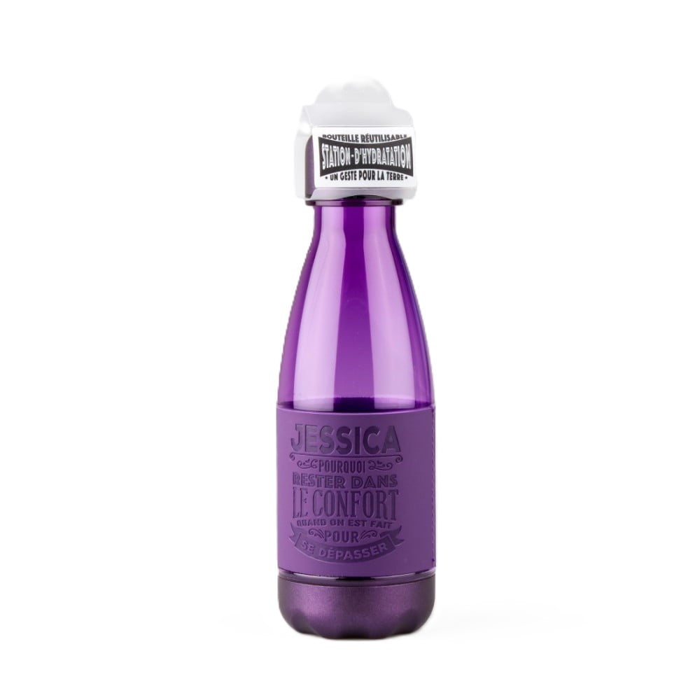 Bouteille réutilisable prénom Jessica en PETG sans BPA