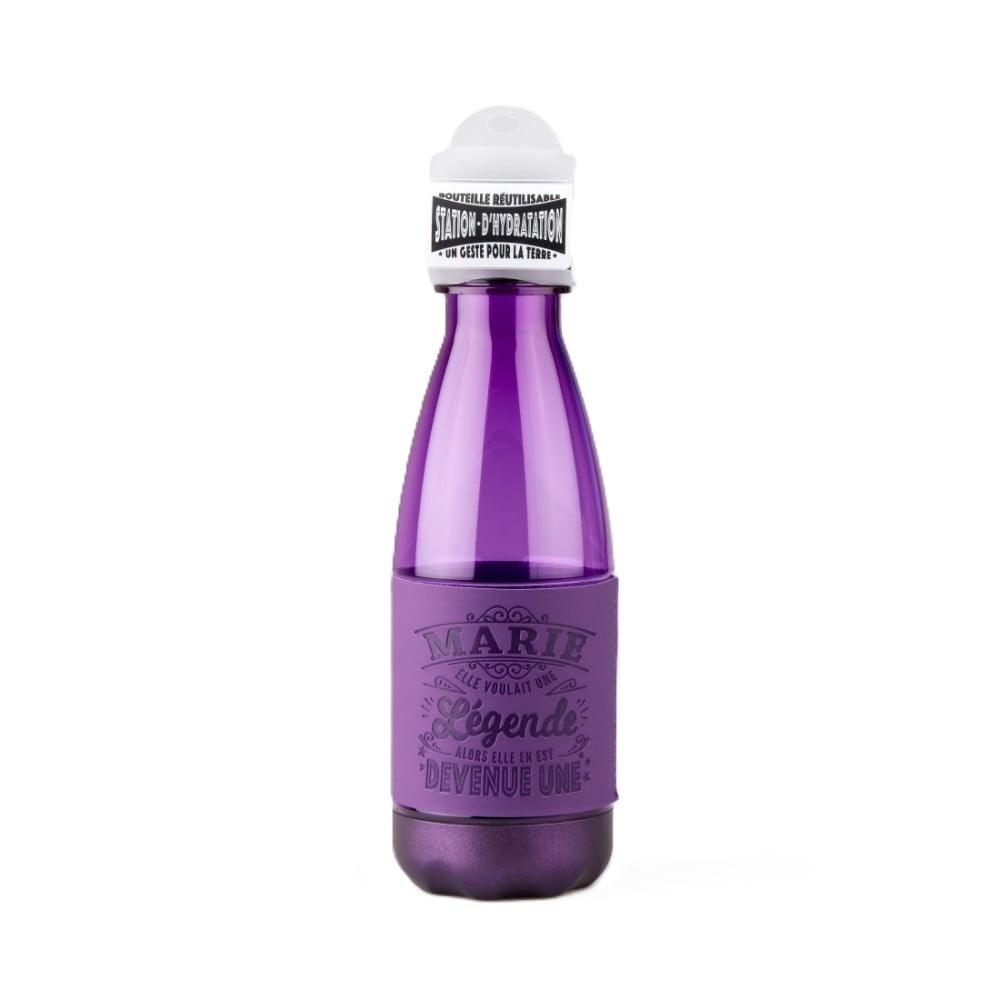 Bouteille réutilisable prénom Marie en PETG sans BPA
