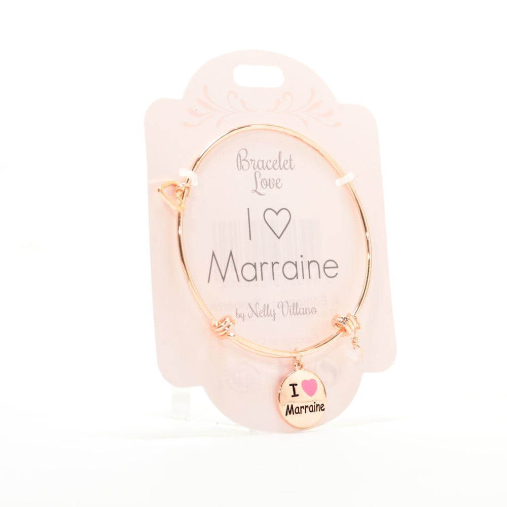 Bracelet Love message Marraine