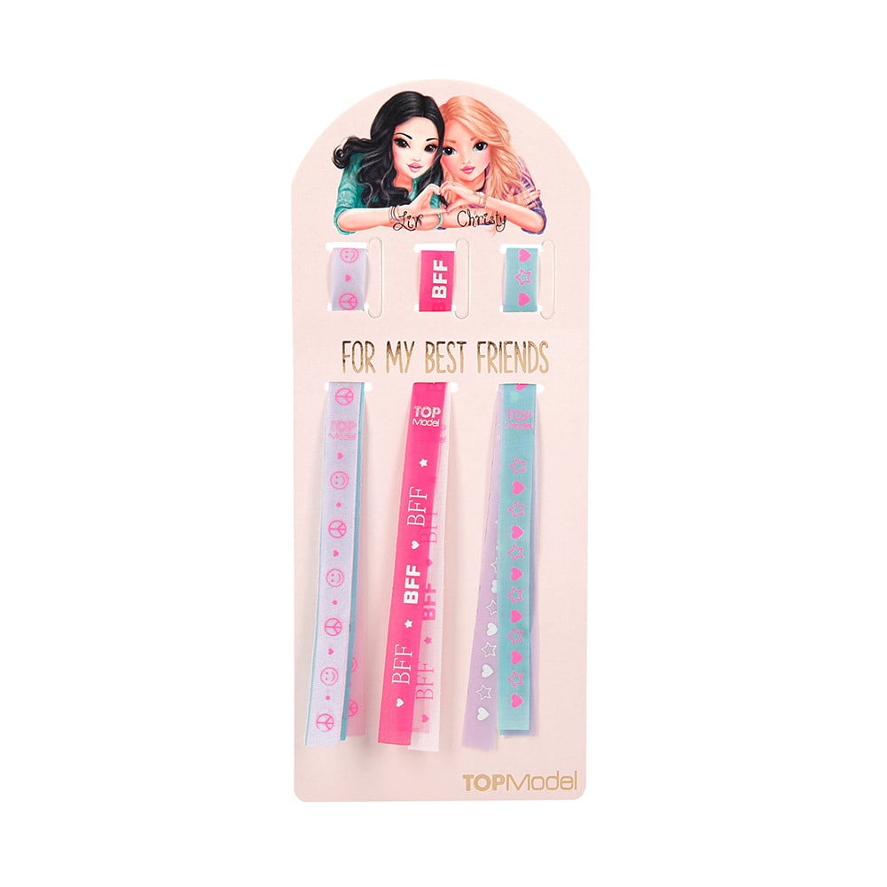 Bracelets de l'amitié TOPModel Christy et Liv